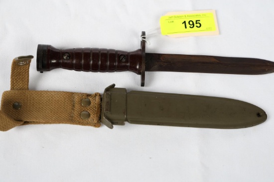US CARBINE BAYONET DATED 1955