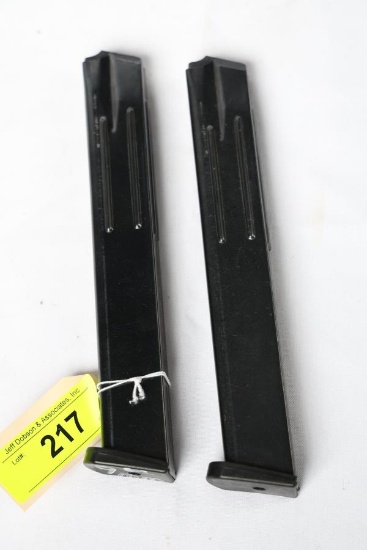 UNKNOWN 9MM STEEL MAGAZINES