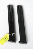 UNKNOWN 9MM STEEL MAGAZINES