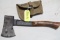 BRIDGEPORT BOY SCOUT HATCHET IN 1942 US SCABBORD