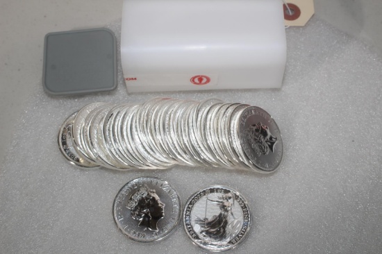 ELIZABETH II BRITANNIA 23 PCS -  2023 1 OUNCE FINE SILVER