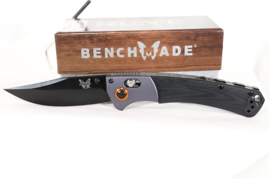 BENCHMADE CROOKED RIVER KNIFE IN BOX