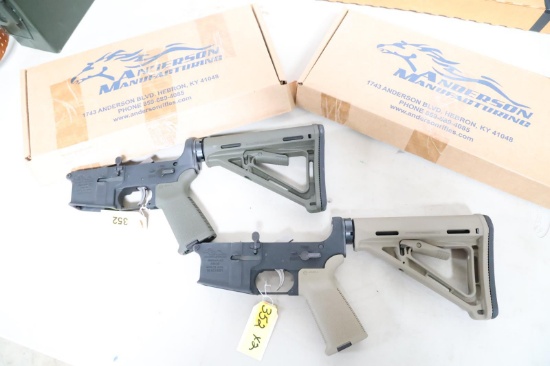 ANDERSON AM -15 MULTI CAL COMPLETE LOWERS ONLY