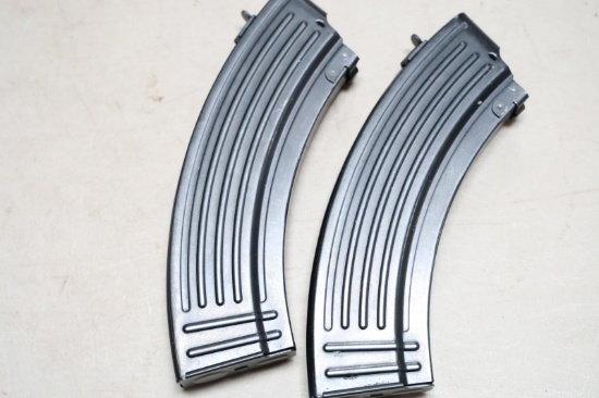 2 - STEEL 7.62 X 39 MAGAZINES