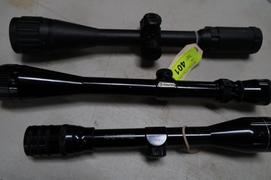 3 SCOPES CLEAR OPTICS