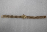 LADIES 14KT GOLD GENEVE WATCH