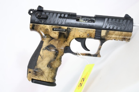 WALTHER P22, SN WA032500,
