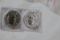 2 - CANADIAN 2012 5 DOLLAR .999 FINE SILVER COINS