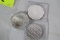BULLION SHARK & 2 ASAHI .999 SILVER ROUNDS