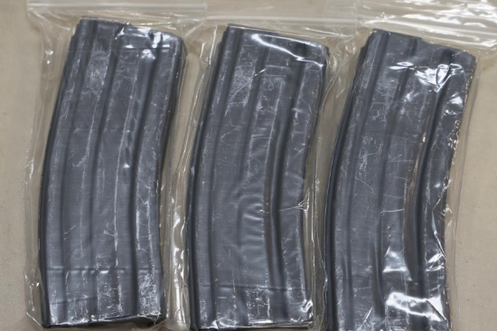 3 STEEL AR15 5.56 MAGAZINES
