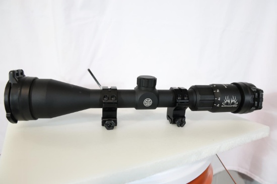 SIG SAUER BUCKMASTER 4-12X44 BDC RIFLE SCOPE