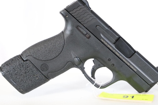 SMITH WESSON M&P 9 SHIELD, SN HVY2737,