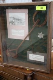 SHADOW BOX ART RELICS OF OLD WEST