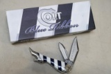 COLT BLUE RIBBON LEG KNIFE WITH BOX
