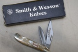 SMITH WESSON TEXAS HOLD EM' KNIFE WITH BOX