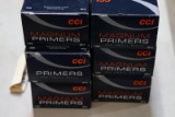 6 BOXES CCI MAGNUM PRIMERS 450 SMALL RIFLE