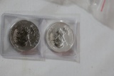 2 - CANADIAN 2012 5 DOLLAR .999 FINE SILVER COINS