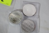 BULLION SHARK & 2 ASAHI .999 SILVER ROUNDS
