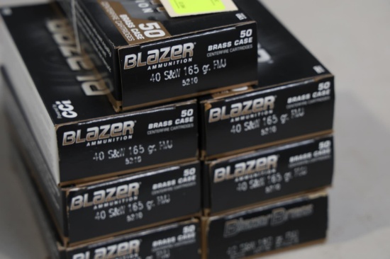 APPROX 350 ROUNDS BLAZER 40 S&W