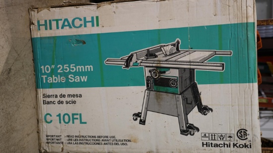 Hitachi C10fl 10 In Table Saw