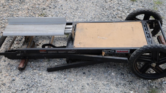 DELTA KICKSTAND TABLE SAW EXTENSION
