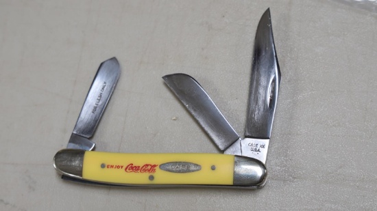 1978 Coca Cola Jasper Ga 3 Blade Yellow