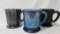 3 Fenton butterfly net mugs