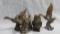4 Imp slag animals as shown