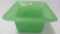 Fenton jade square flower box