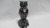 Irid owl figurine