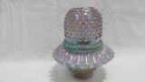 Fenton hobnail 3 pc fairy lamp