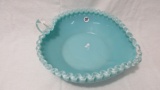 Fenton turquoise silver crest 7