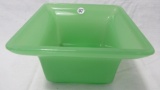 Fenton jade square flower box