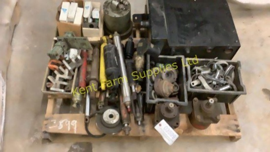 Mixed lot Hydraulic cyl. and parts