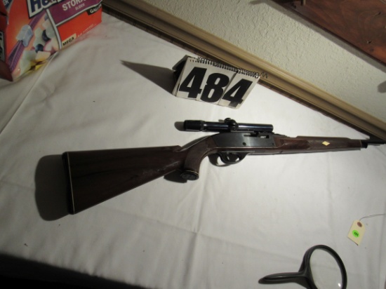 Remington Nylon 66 - 22 automatic plastic stock rifle with Bushnell 4X scope excellent condition