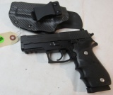 Sig Sauer P220 automatic pistol 45ACP model EXETER-NH -USA serial #37A034394 with 3 magazines & hols