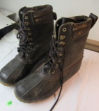 Proline insulated waterproof leather uppers lace up boots size 10