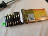 box of 20 count 338 Federal Fusion rifle cartridges