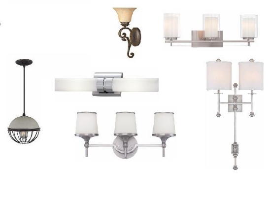 New ceiling lights, wall sconces, pendant lights, vanity fixtures,