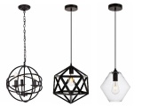 mixed new Living District Pendant fixtures