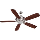 Craftmade  Vesta VS60SS5 Ceiling Fan with Blades Included, 60