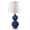 Kenroy Home designer 32900 Navy table lamp new