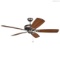 Craftmade SUA62 Supreme Air 62 Inch 5 Blade Ceiling Fan