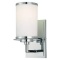 Minka Lavery 3721-72-pl Glass Note wall sconce with opal glass