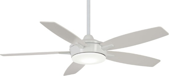 Minka Aire Escape 52" five blade ceiling fans new in box F690Lwh