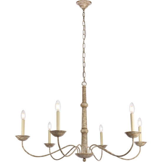 New chandalier in original packaging - Living District hanging chandelier LD6007D40WD