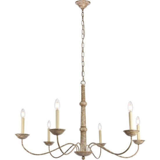 New chandalier in original packaging - Living District hanging chandelier LD6007D40WD