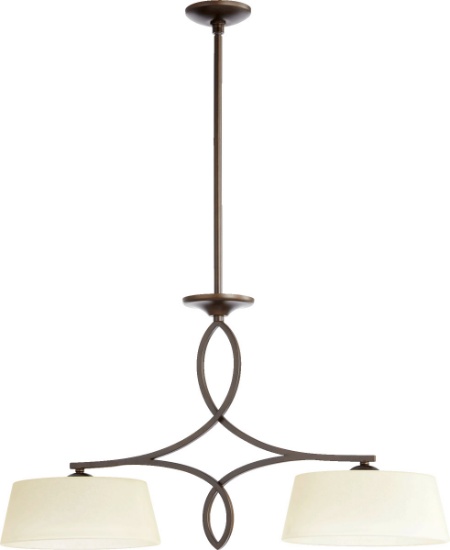 new Quroum Willingham two light island hanging fixture 6512-2-86