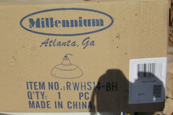 Millinium drop shade light RWHS14-BH