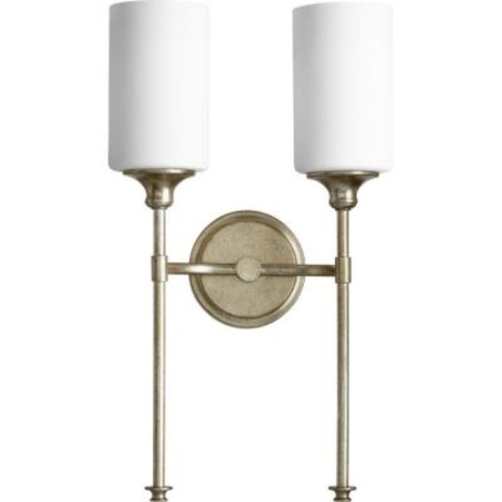 Craftmade Lighting 2-light polished nickel Ella wall sconce #44662-PLN